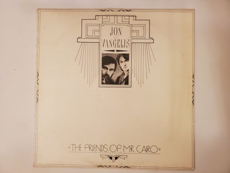 Jon and Vangelis The Friends of Mr. Cairo vinyl record